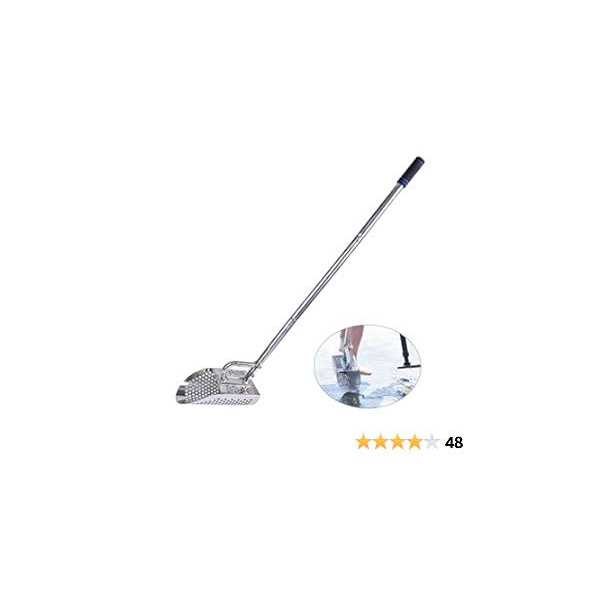 Shaledig Sand Scoop for Metal Detecting 304 Stainless Steel Shovel Scoop for Metal Detecting for Adults - Image 3