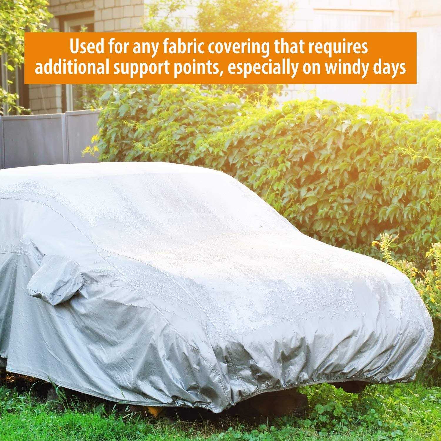 Tarp Clip Crocodile Mouth Multipurpose Secures Clamp with Strong Lock Grip Clamp Trap Clip Camping Clamp Clip Tighten Lock Grip Tent Snap - Image 5