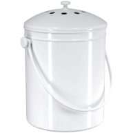 Utopia Kitchen Compost Bin for Kitchen Countertop 1.3 Gallon Compost Bucket for Kitchen with Lid