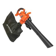 Yard Force 140 MPH 430 CFM 12 Amp Electric Blower/Vacuum/Leaf Mulcher Kit with Bonus PPE Kit