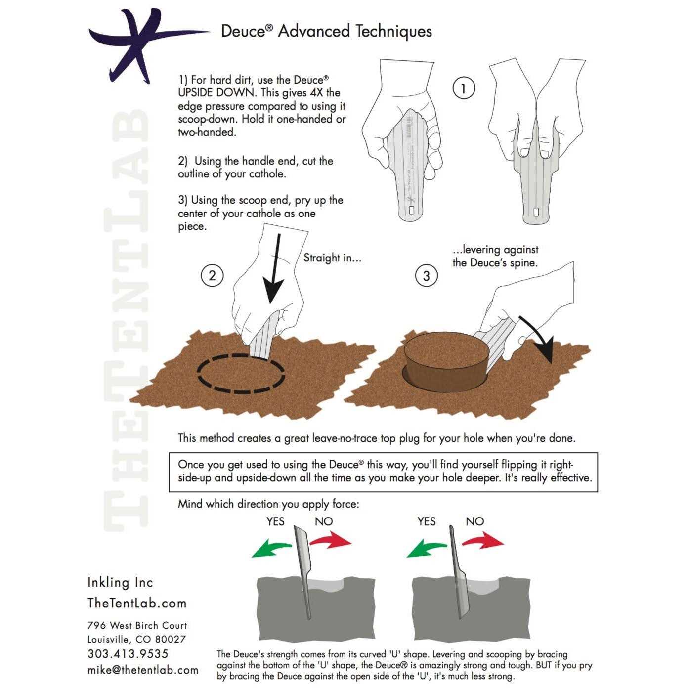 The Tentlab Deuce Trowel #2 - Image 2