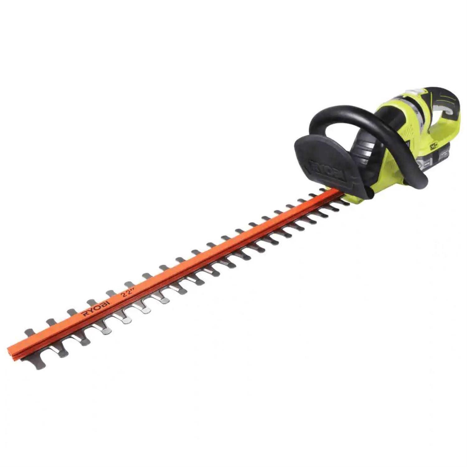 RYOBI ONE+ Lithium+ 22 in. 18-Volt Lithium-Ion Cordless Hedge Trimmer - Image 2