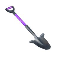 Spear Head Spade Reinforced Fiberglass Gardening Shovel with Cushioned D Grip