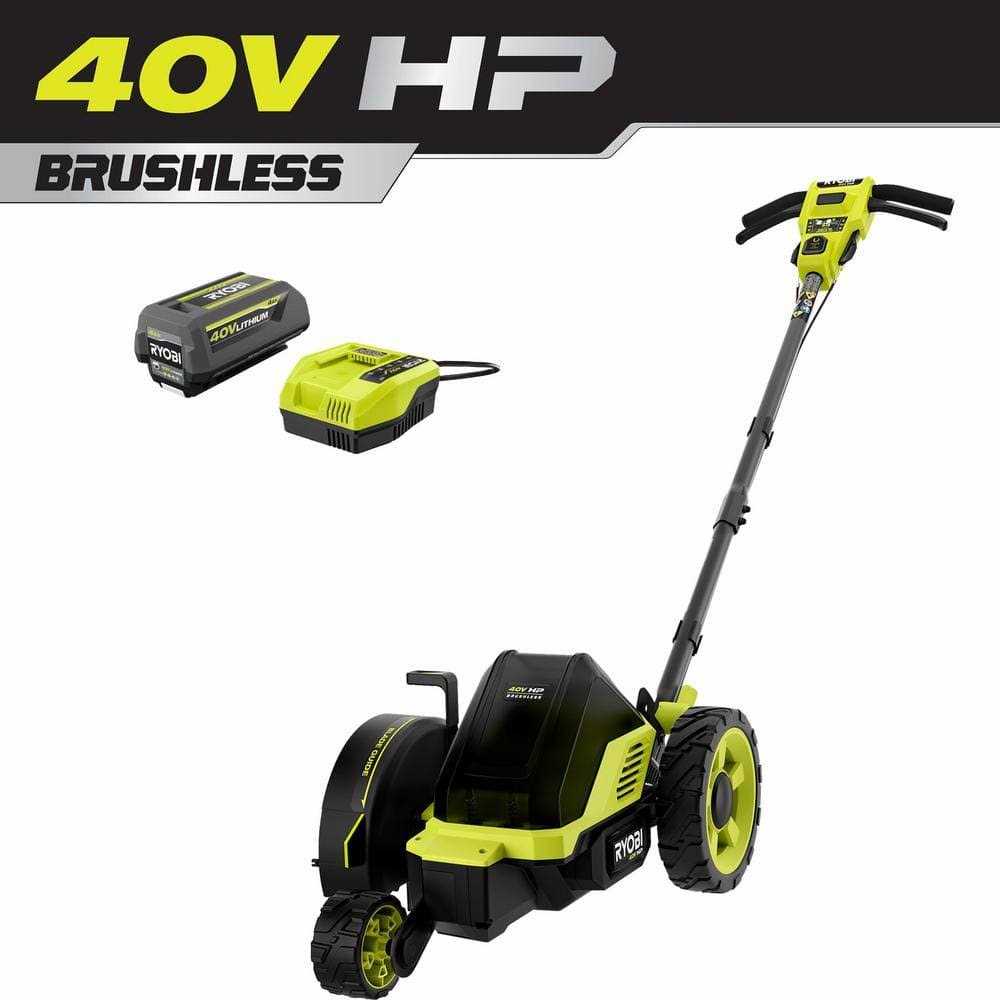 RYOBI 40V HP Brushless 9 in. Cordless Edger
