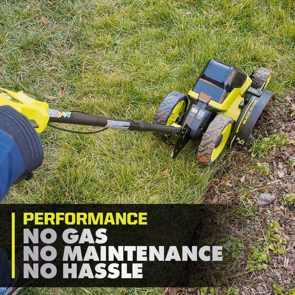 RYOBI 40V HP Brushless 9 in. Cordless Edger - Image 3