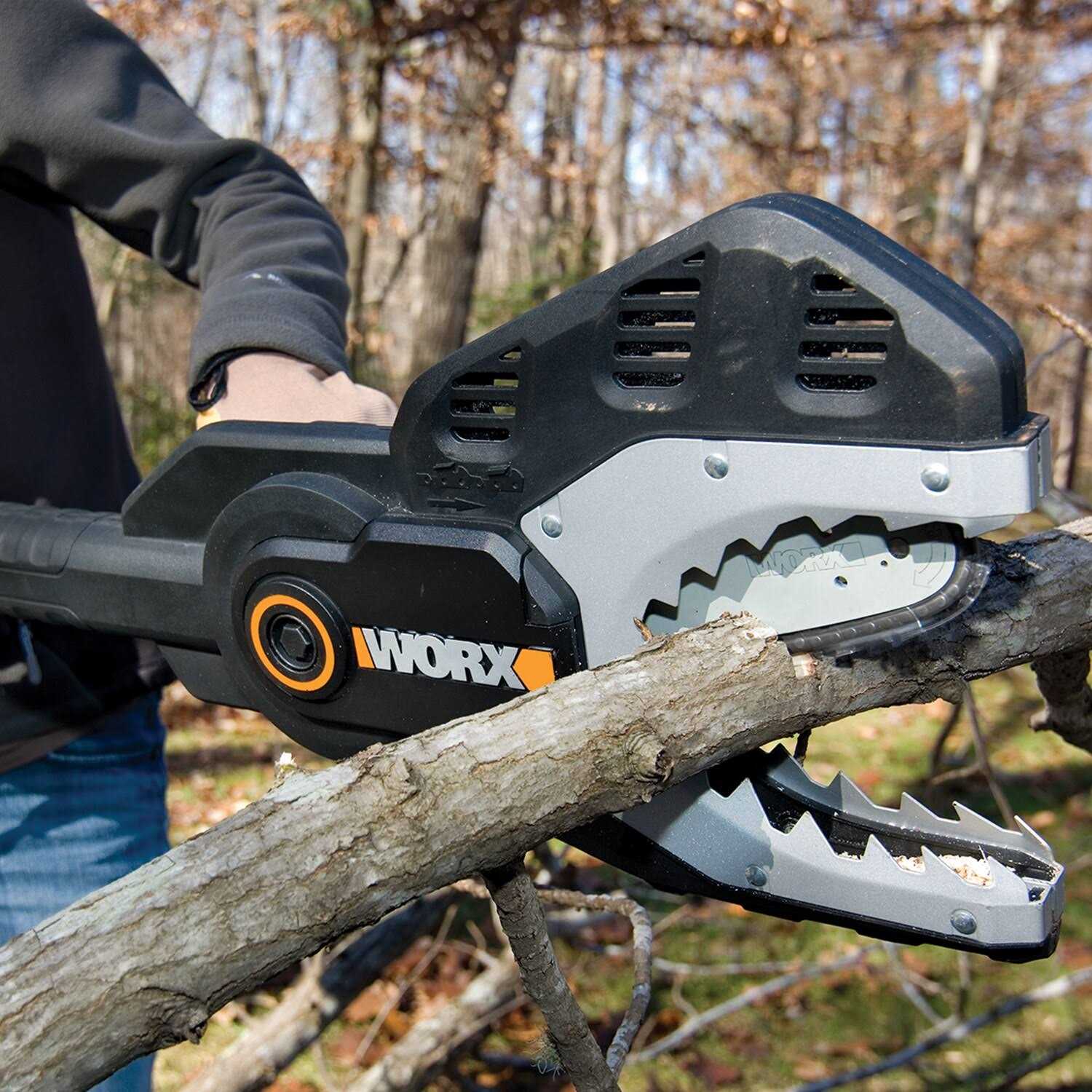 Worx 5-Amp JawSaw Electric Chainsaw - Image 5