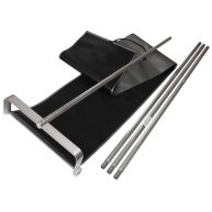 Roof Razor Roof Rake Fast Roof Snow Removal 24ft of Pole Safe On Roof with Wheels