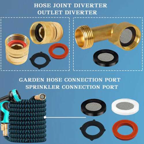 TWCC 1000PCS 18 Size O Ring Kit+18 Size Rubber Washers Assortment Kit for Plumbing Faucet Water Pipe Garden Hose Shower Heads Gasket Repair and Air - Image 2