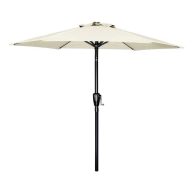 Simple Deluxe Outdoor Market Table Patio Umbrella with Button Tilt