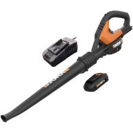 WORX WG545.6 20V 2.0Ah Cordless AIR Leaf Blower Battery and Charger Included