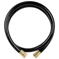 Worth Garden 5/8 in. x Medium Duty Black Vinyl Garden Hose