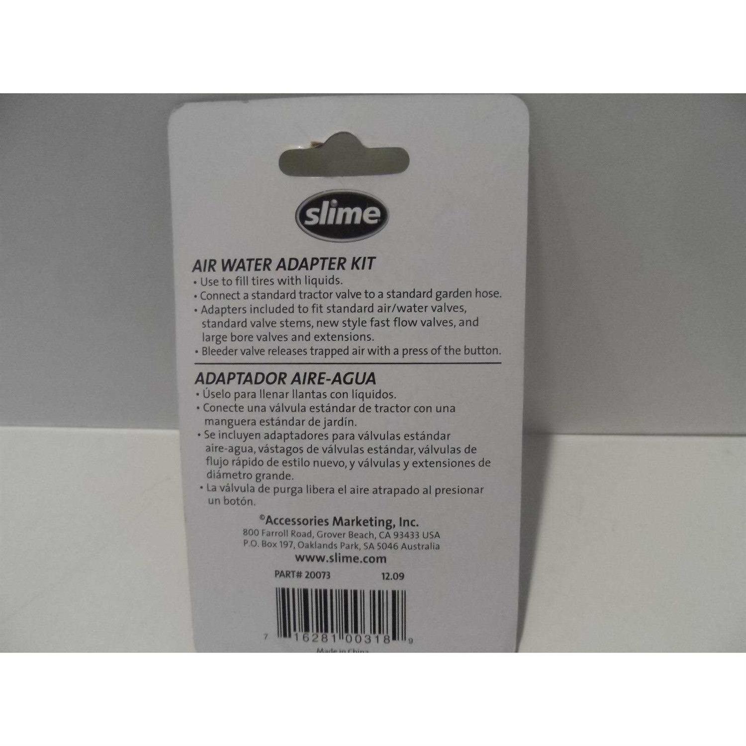 Slime 20073 Air/Water Adapter Kit - Image 5