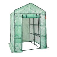 VEVOR Walk-in Greenhouse Portable Green House with Shelves