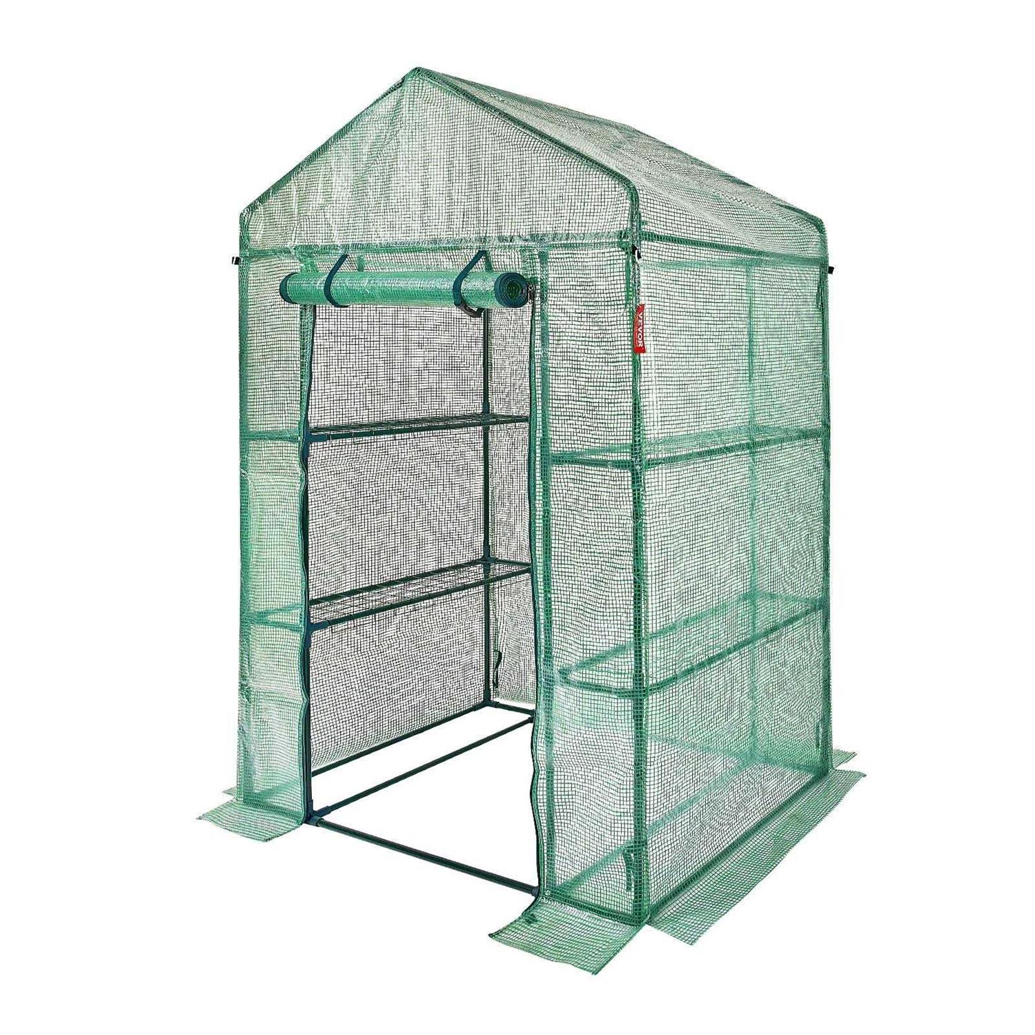 VEVOR Walk-in Greenhouse Portable Green House with Shelves - Image 4