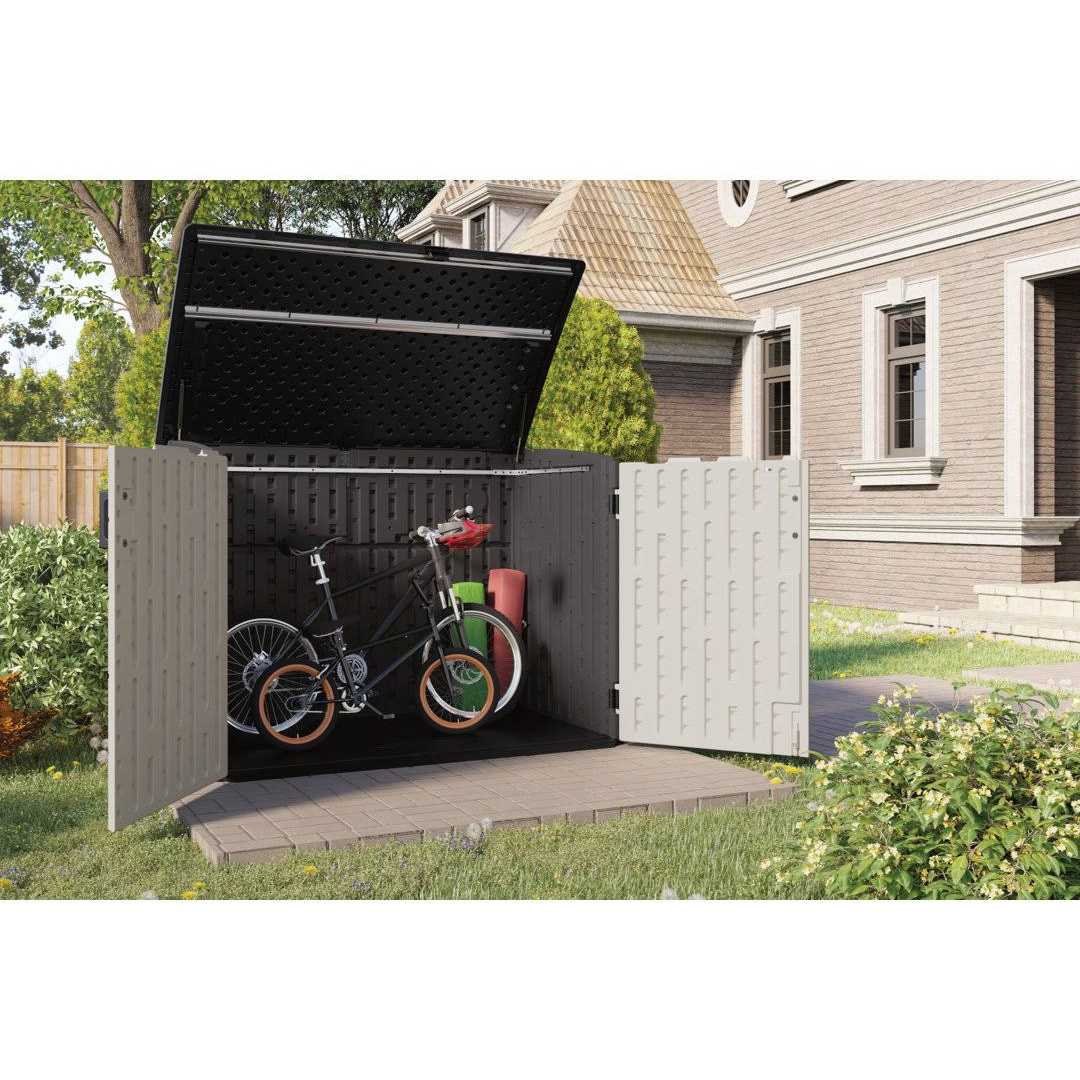 Suncast BMS4780 The Stow-Away Horizontal Shed - Image 2