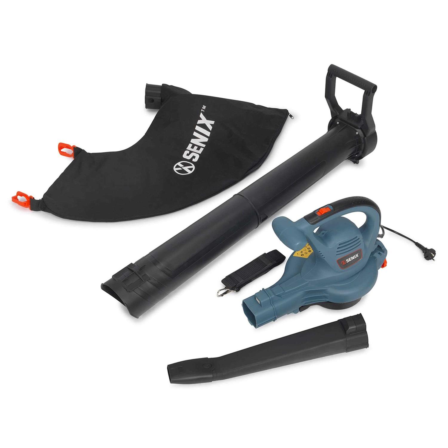 Senix 179 MPH/420 CFM 12A Electric Leaf Blower and Vacuum BLVE12-M - Image 5