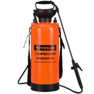 VIVOSUN Pump Pressure Sprayer Pressurized Lawn & Garden Water Spray Bottle with Adjustable Shoulder Strap