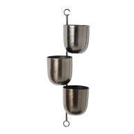 The Novogratz Contemporary Metal Hanging Wall Planter Rack