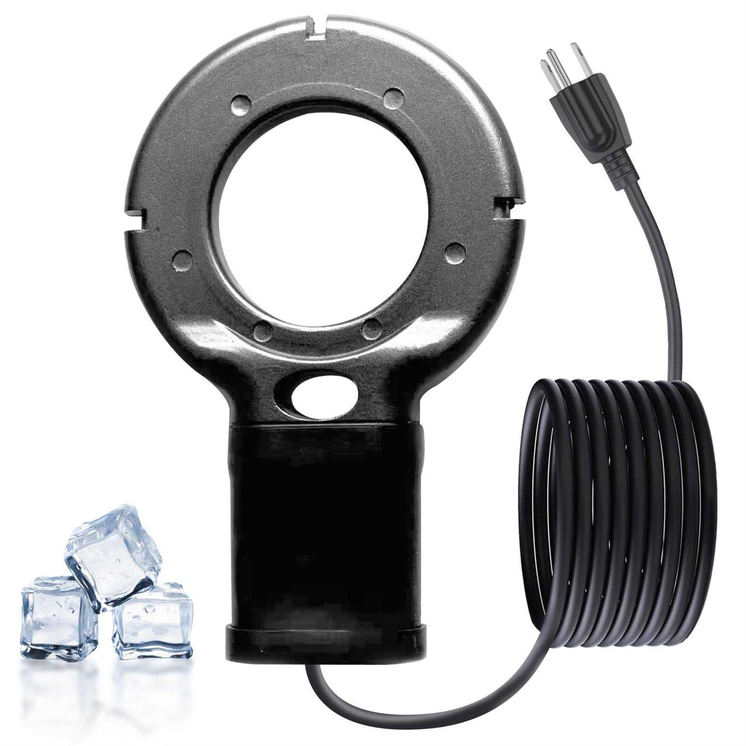 SLASHCOOL Upgraded 500-Watt De-Icer Submergible Cast Aluminum Utility De-Icer