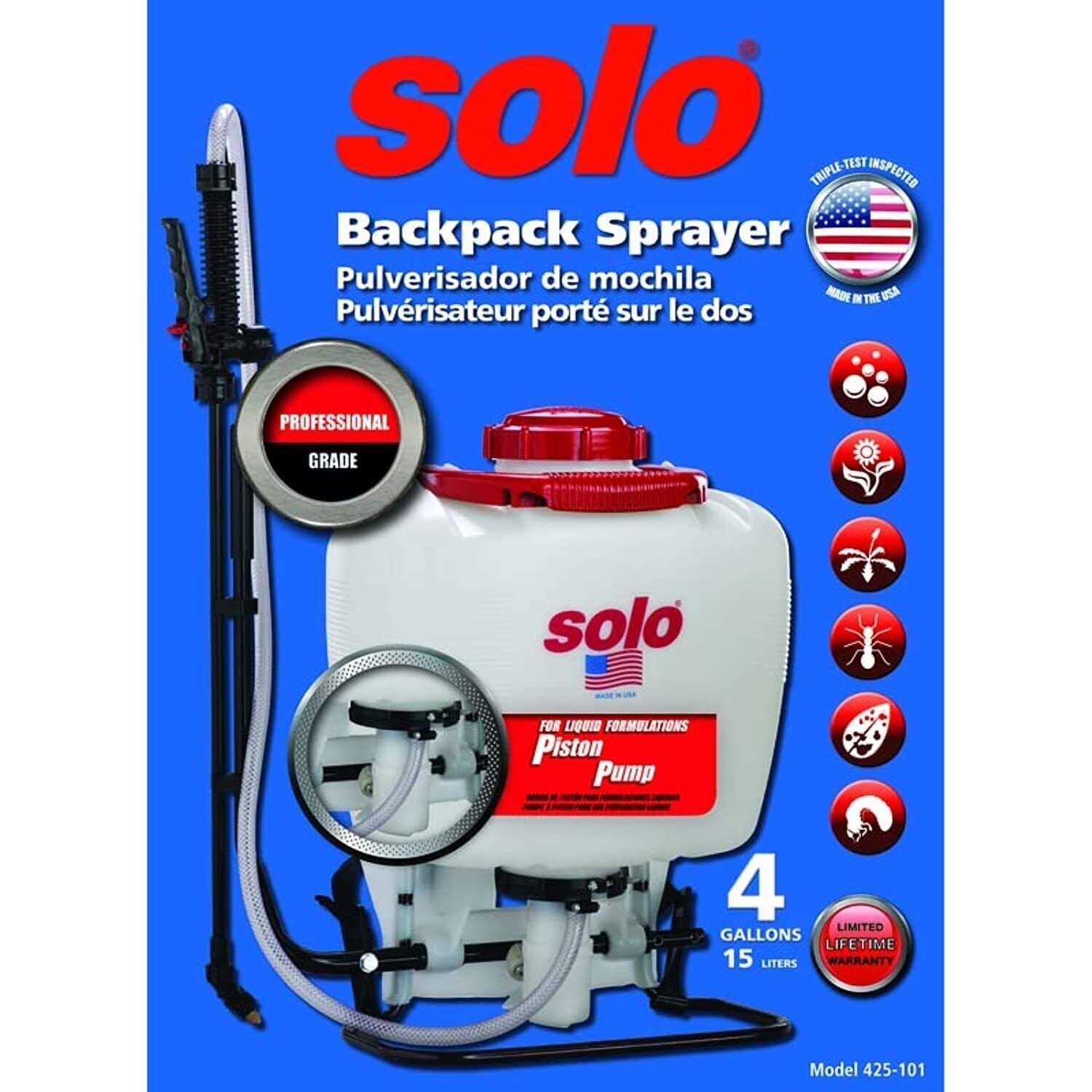 Solo 4 gal Backpack Sprayer - Image 4