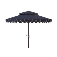 Safavieh Elegant Valance Double Top Umbrella