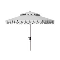 Safavieh Elegant Valance Double Top Umbrella