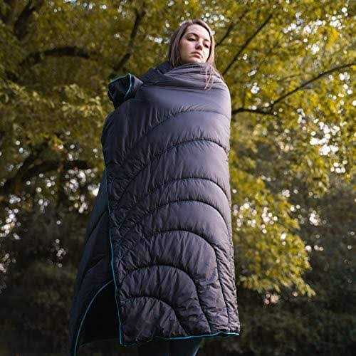 Wise Owl Outfitters Camping Blanket Packable & Waterproof Warm Camping Quilt - Image 4
