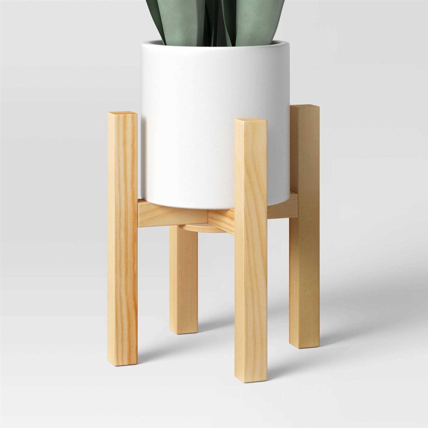 Threshold Small Snake Plant in Plant Stand - Image 2