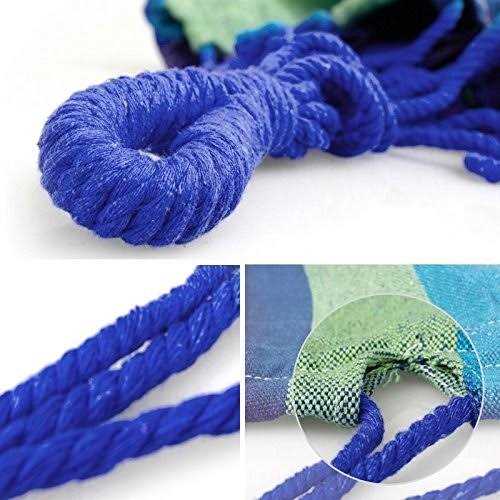 WoneNice Outdoor Double 2 Person Cotton Hammock - Image 4