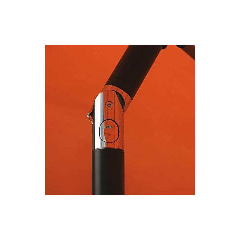 Sunnyglade Patio Umbrella Outdoor Table Umbrella with 8 Sturdy Ribs - Image 3