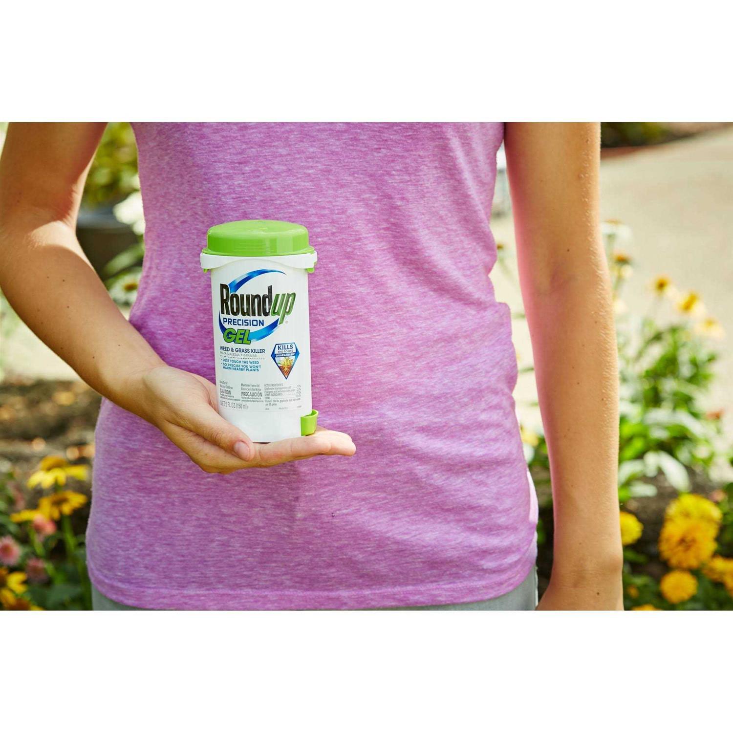 Roundup 5200313 Precision Gel 5 oz. Weed and Grass Killer - Image 2