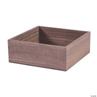 Stained Wood Centerpiece Boxes Home Decor