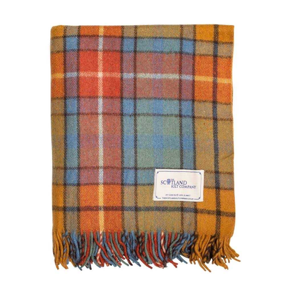 The Scotland Kilt Company – New BNWT Scottish Throw Large Wool Tartan Rug