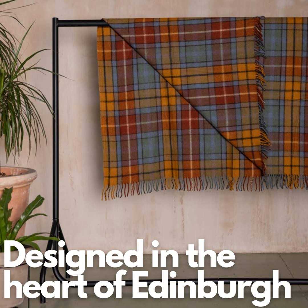 The Scotland Kilt Company – New BNWT Scottish Throw Large Wool Tartan Rug - Image 5