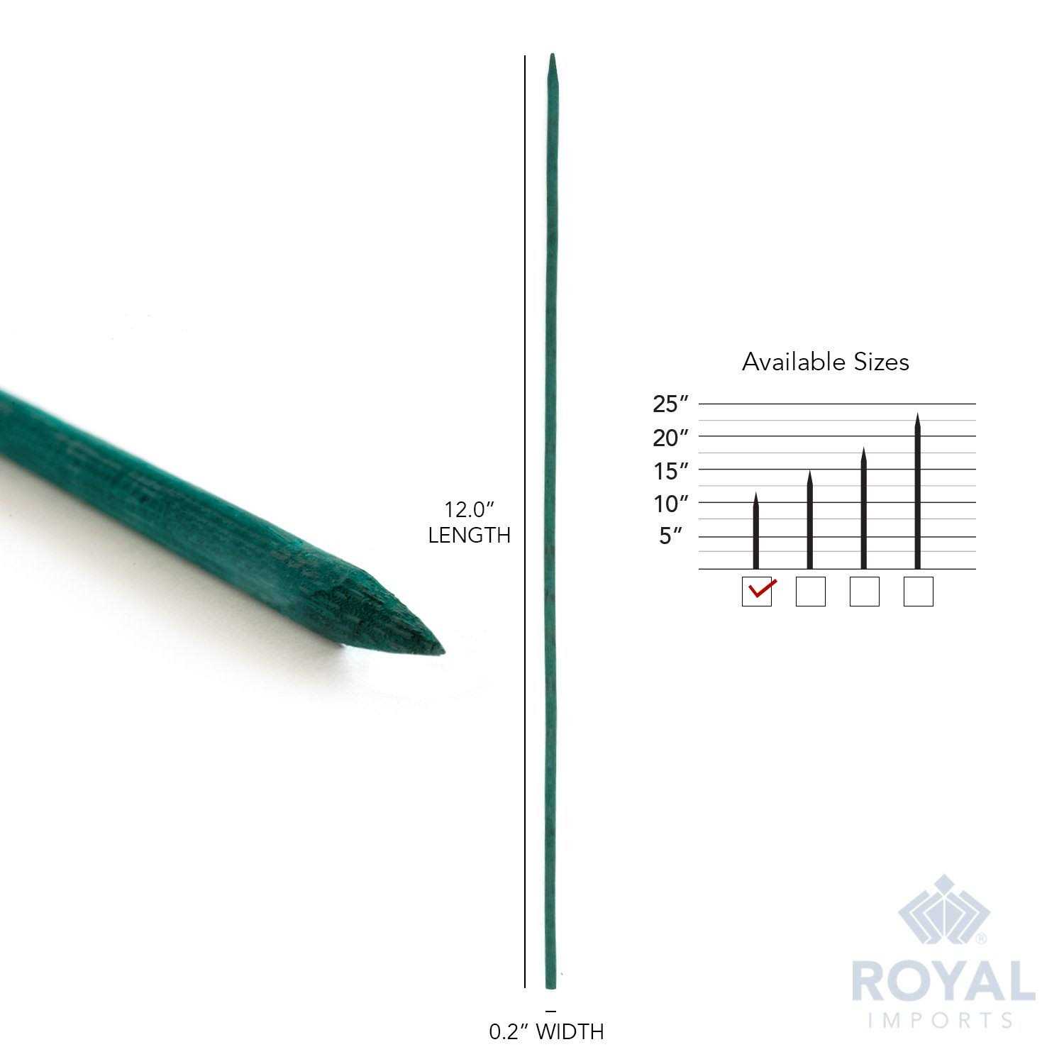Royal Imports Green Wood Plant Stake - Image 5