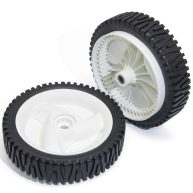 TENGMUJX 2 Pack Front Drive Wheels Replaces Craftsman Husqvarna 194231×427 532403111 Wheels 8X1-3/4