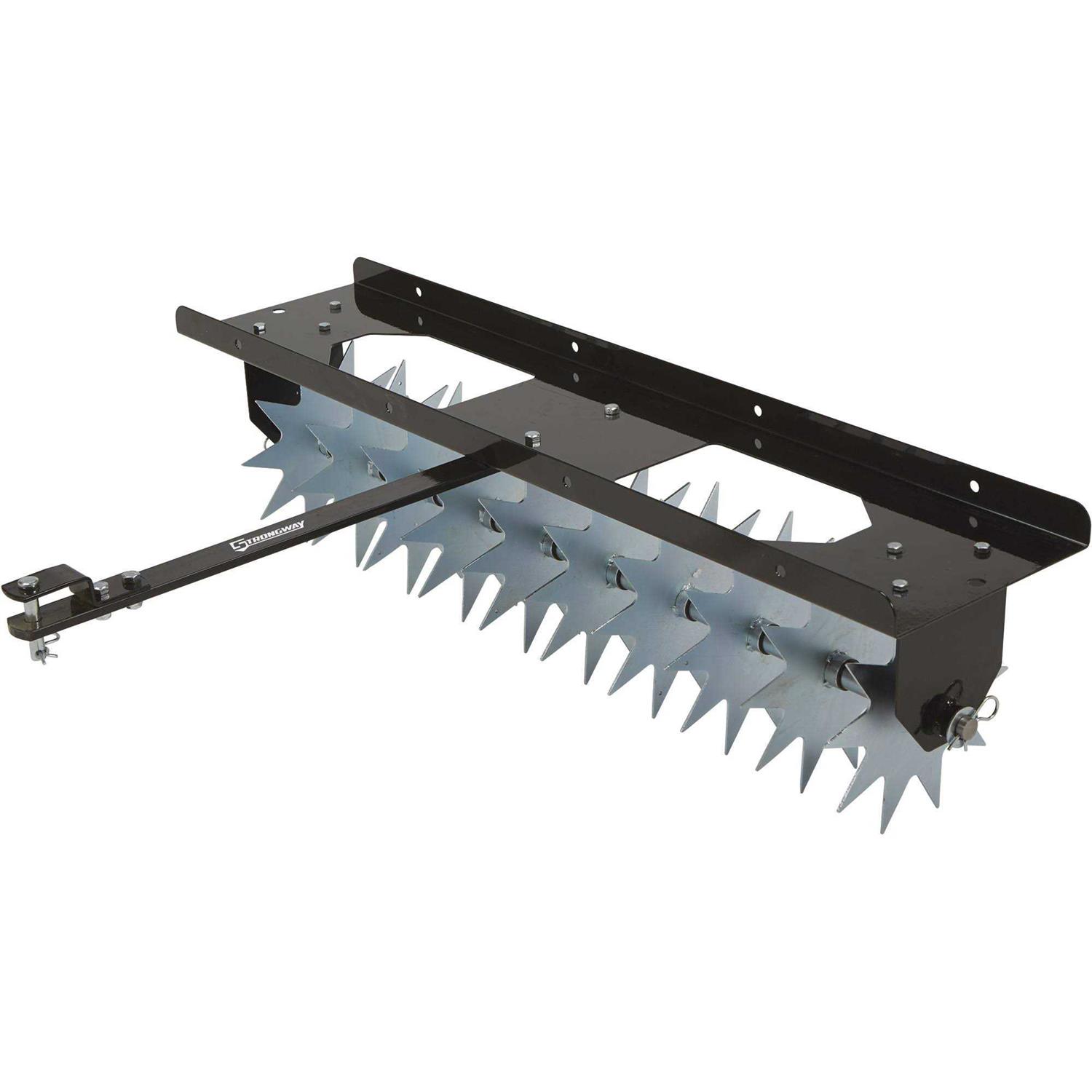Strongway Spike Lawn Aerator — 40Inch W