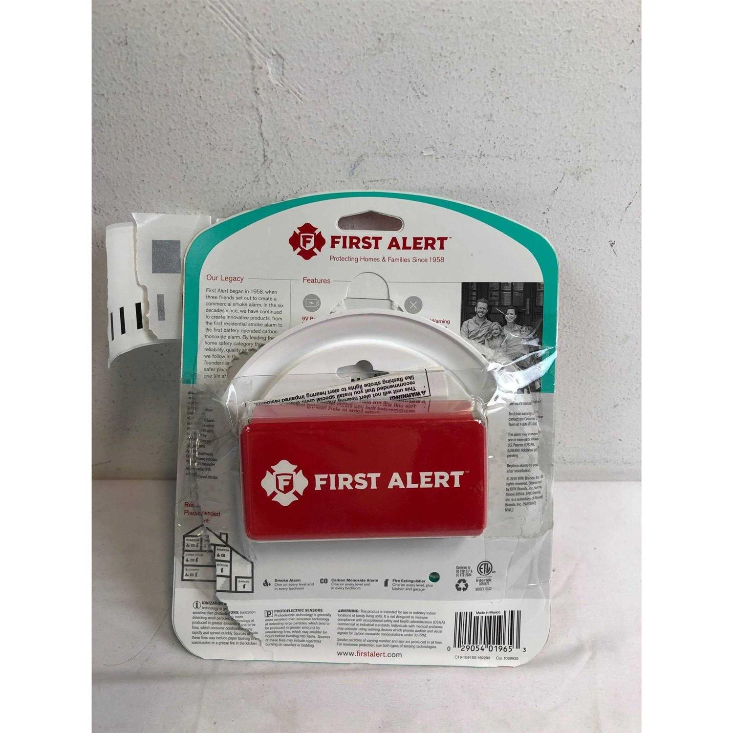 First Alert Battery-Powered Electrochemical/Ionization Smoke and Carbon Monoxide Detector - Image 4