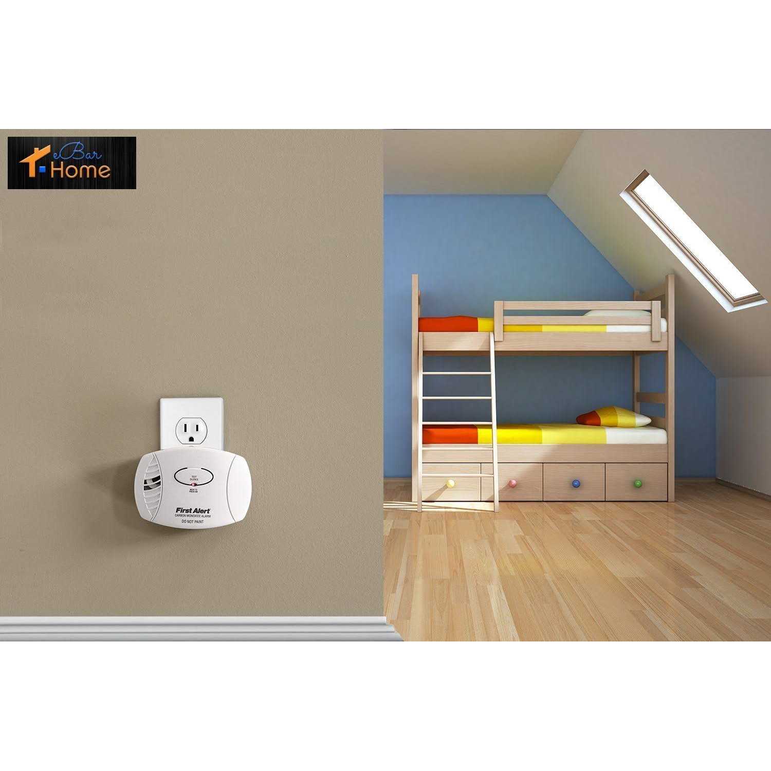 First Alert Co605 Carbon Monoxide Plug-In Alarm Battery Backup - Image 3