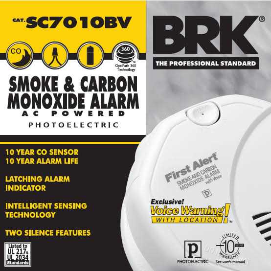 First Alert SC7010BV Photoelectric Smoke and Carbon Monoxide Alarm - Image 2