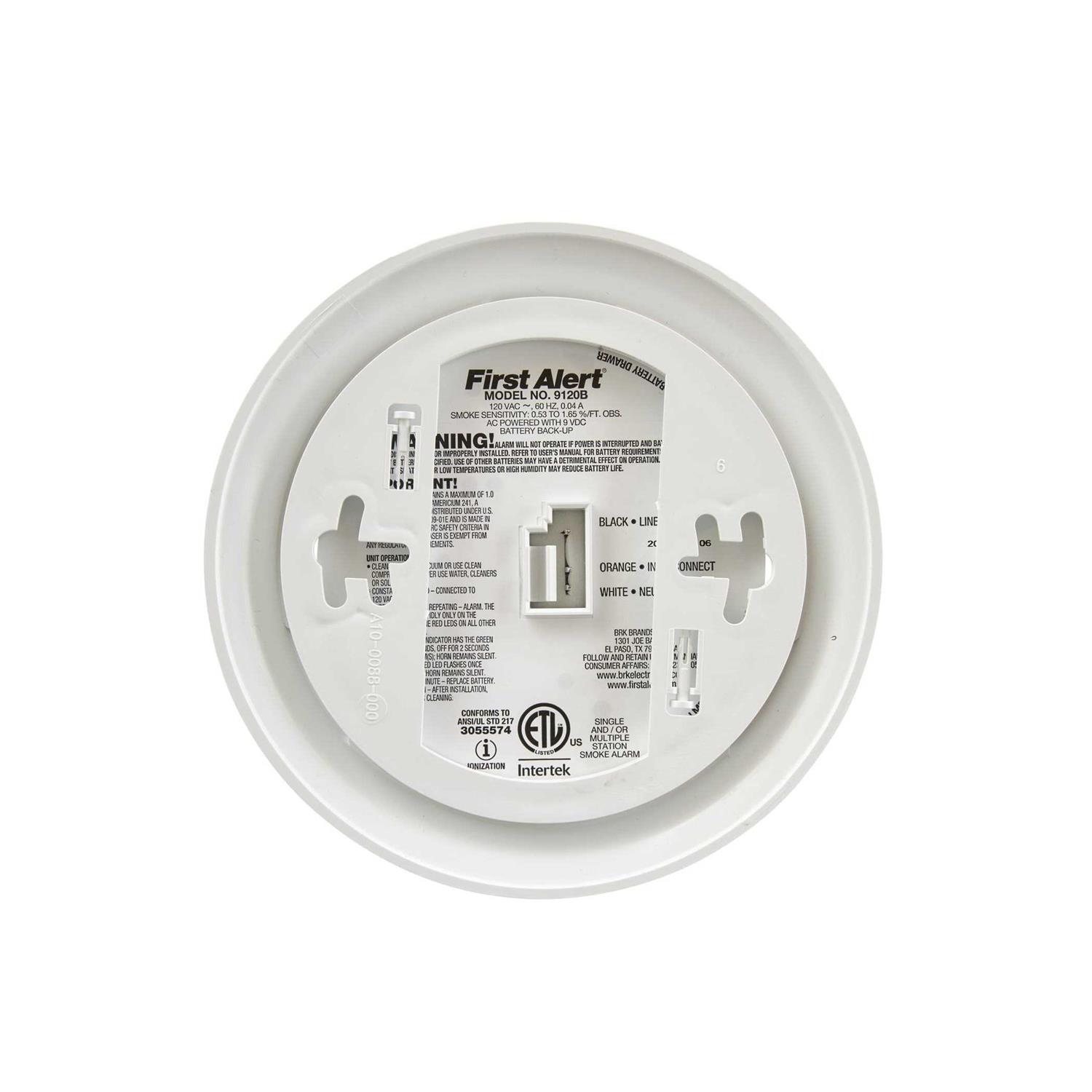 First Alert Ionization Smoke Alarm - Image 2