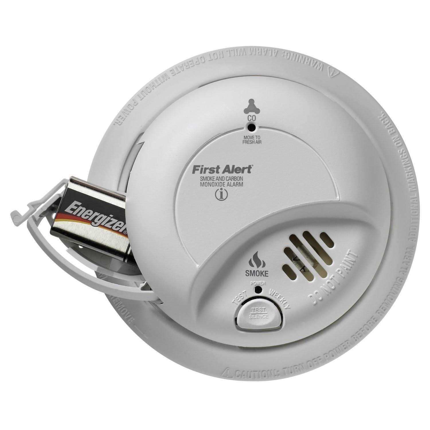 First Alert BRK SC9120FF Hardwired Smoke and Carbon Monoxide Detector with Battery Backup - Image 3