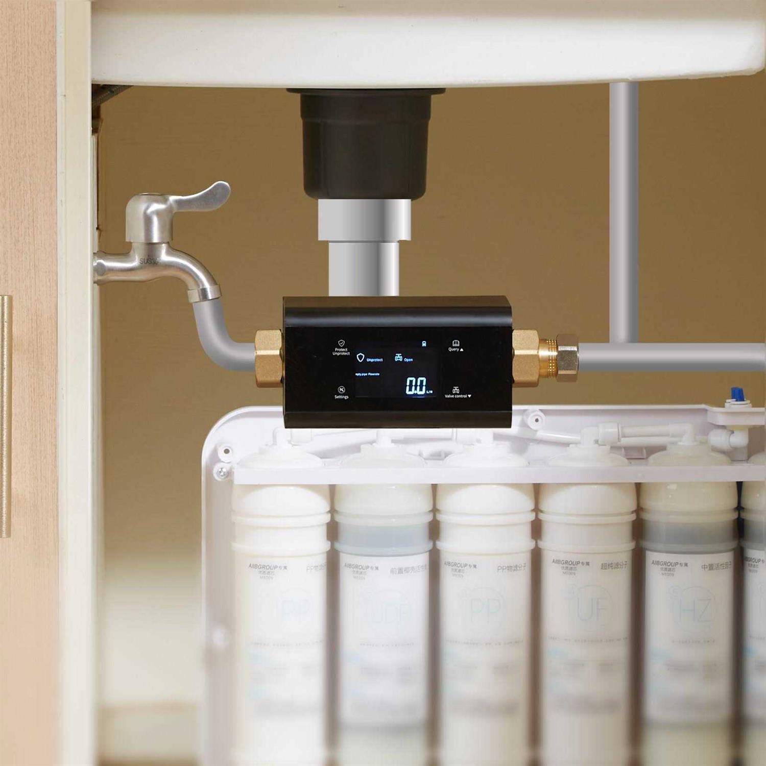 VEVOR WI-FI Smart Water Monitor and Automatic Shutoff Detector - Image 3