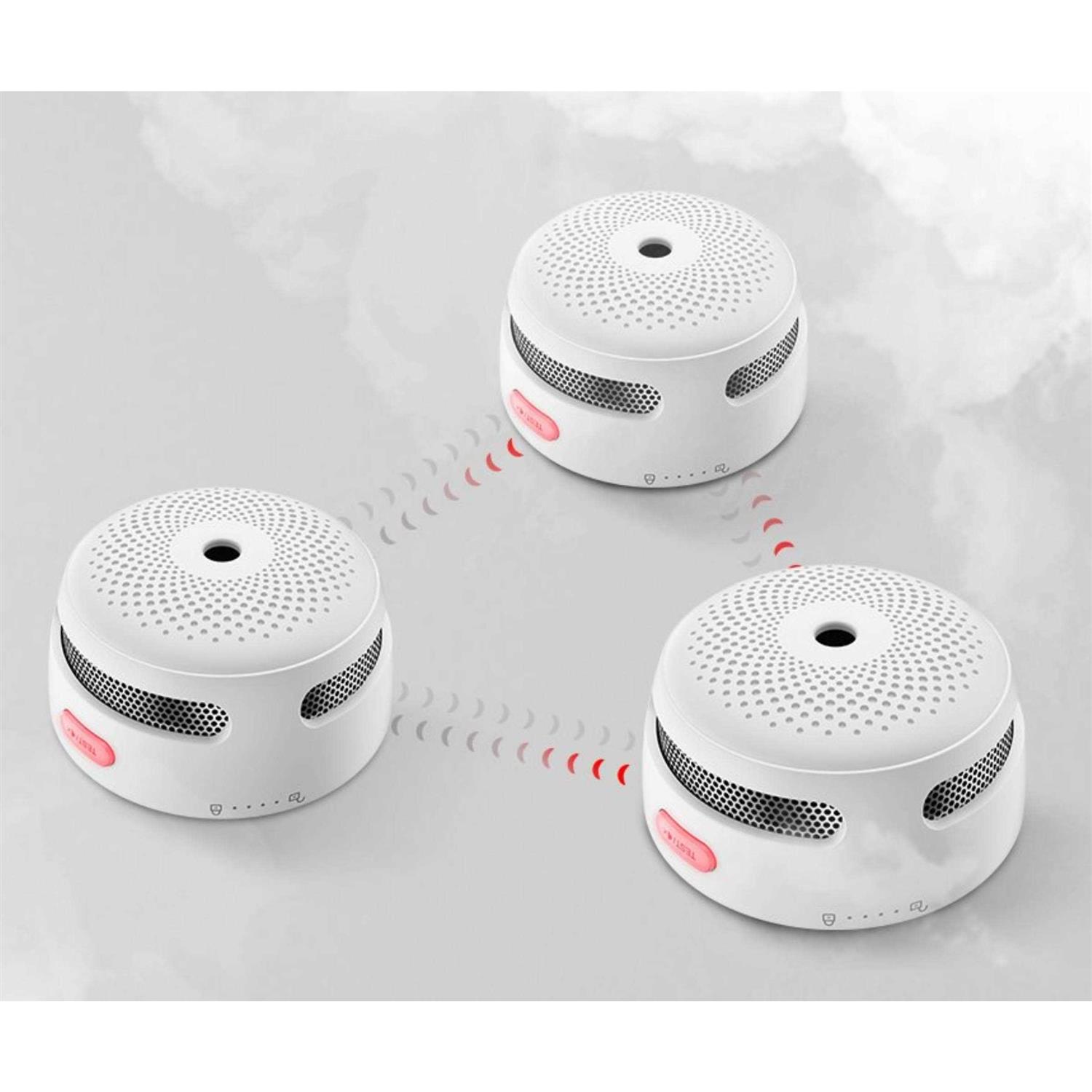 Wireless Interconnected Smoke Detector, X-Sense XS01-WR Smoke and Fire Alarm - Image 3