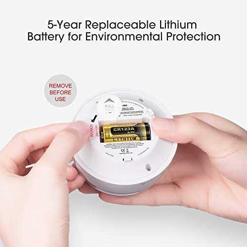 Wireless Interconnected Smoke Detector, X-Sense XS01-WR Smoke and Fire Alarm - Image 4