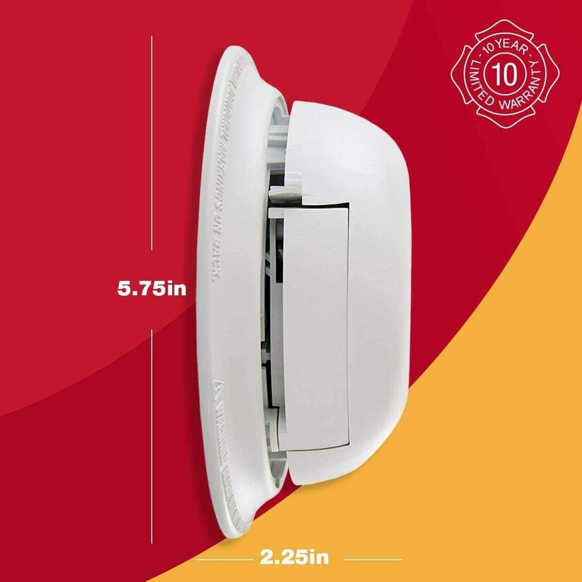 First Alert Smoke Alarm Hardwired Battery Backup 9120LBL - Image 5