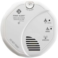 First Alert Wireless Interconnected Smoke & Carbon Monoxide Alarm with Voice
