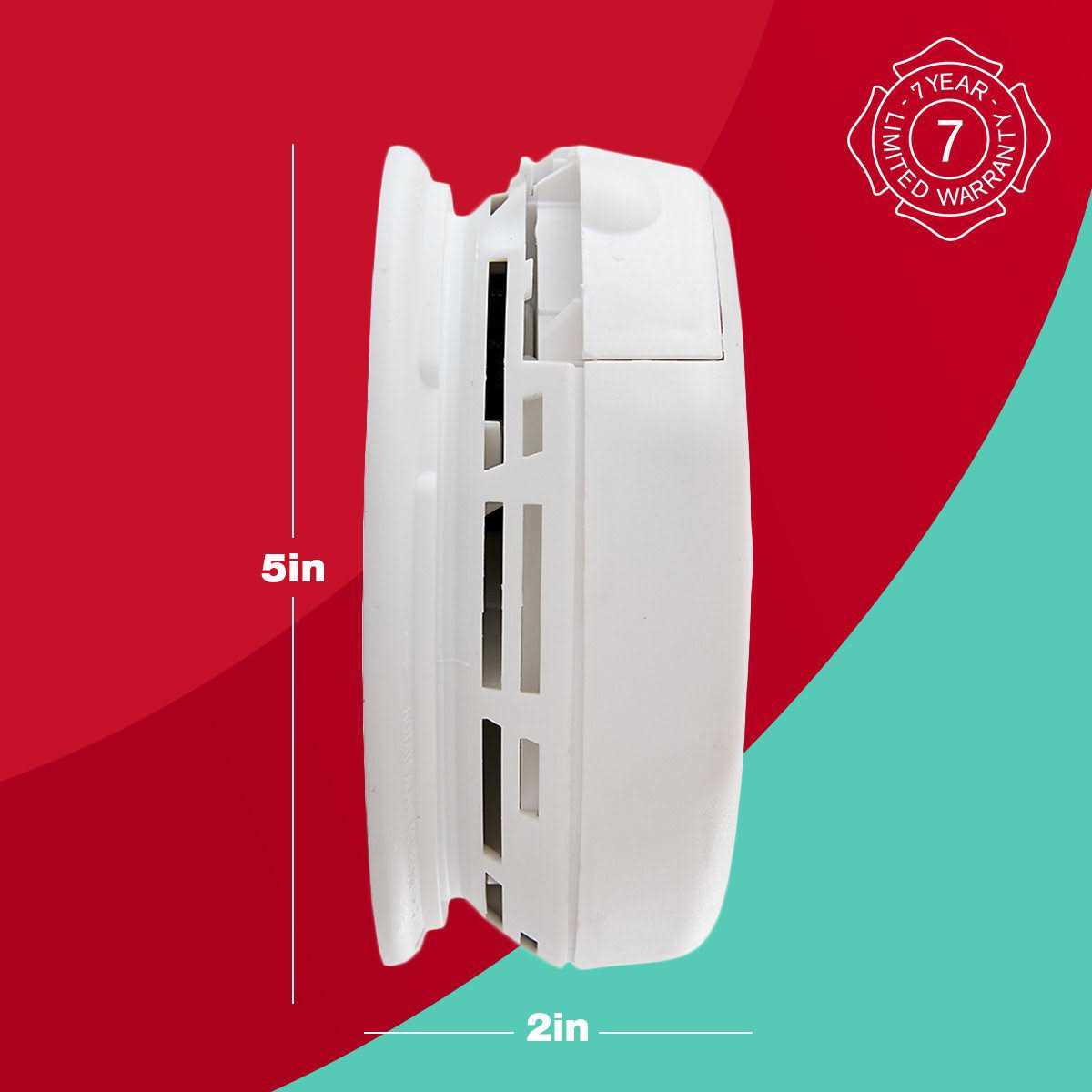 First Alert Wireless Interconnected Smoke & Carbon Monoxide Alarm with Voice - Image 2