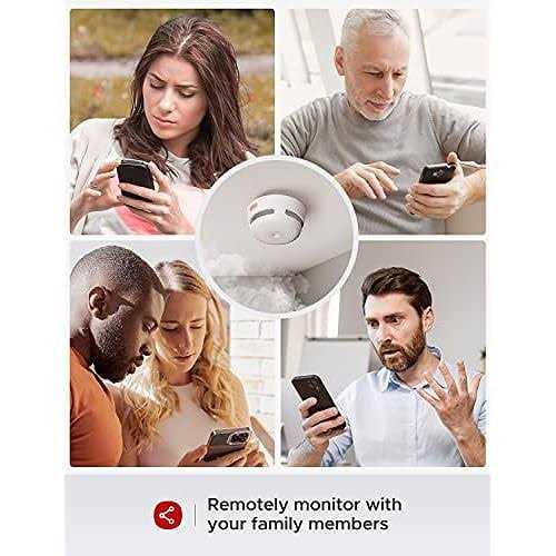 X-Sense Smart Smoke Detectors with SBS50 Base Station Wi-Fi Smoke Alarm Compatible with X-Sense Home Security App - Image 3