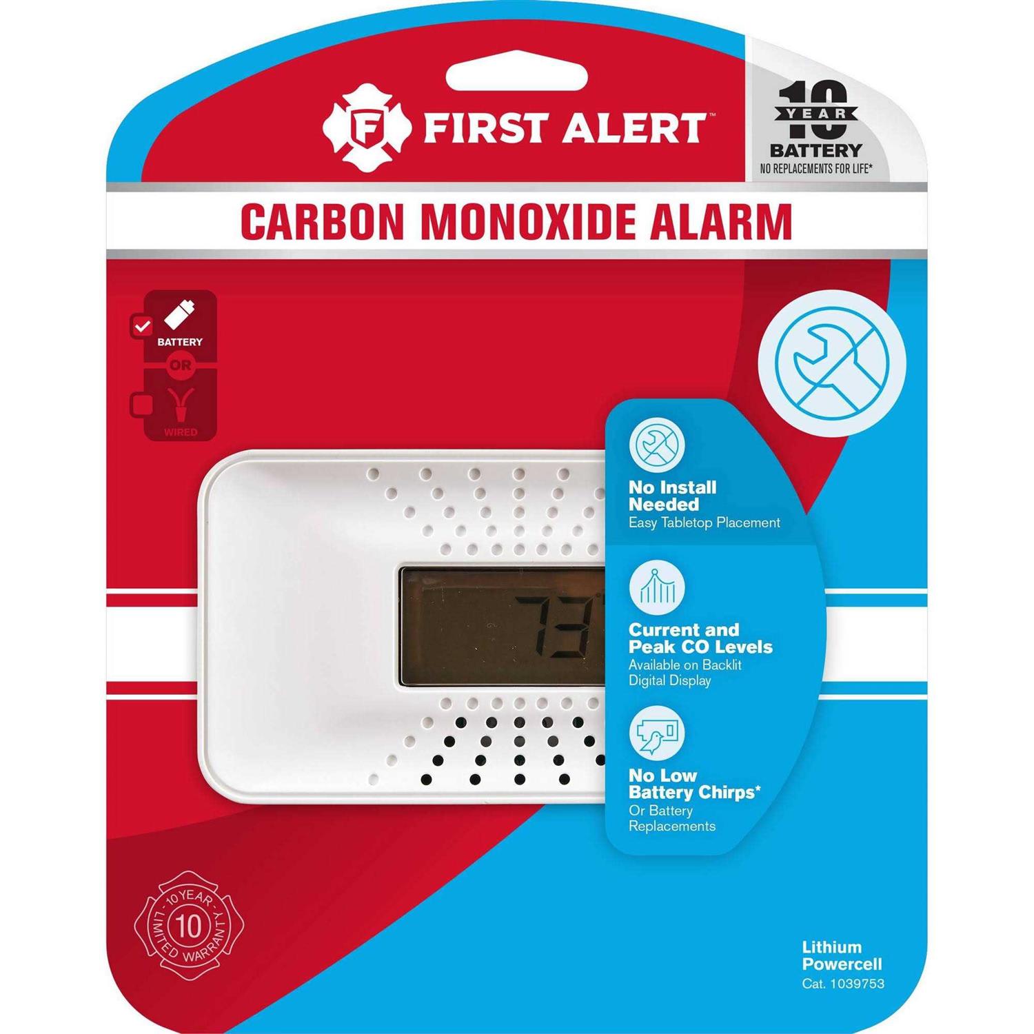 First Alert Carbon Monoxide Alarm - Image 3
